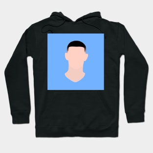 Phil Foden Minimalistic Face Art Hoodie